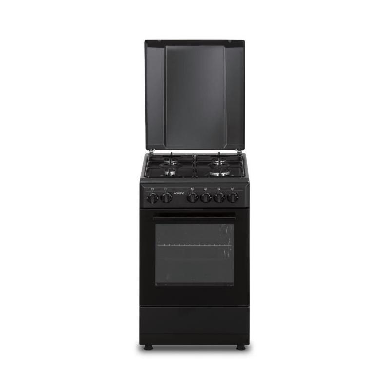 Cuisinière gaz OCEANIC OCEACG50GB - Design élégant noir