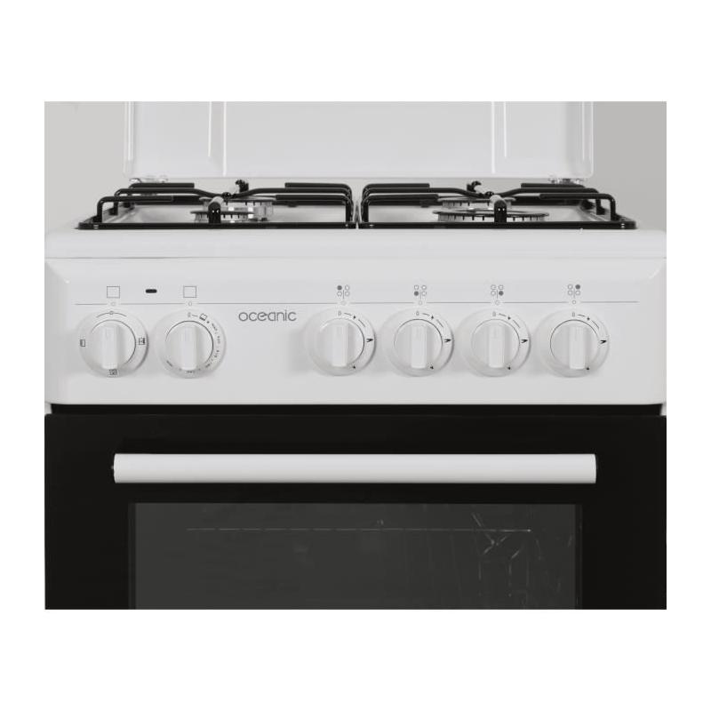 Cuisinière gaz OCEANIC OCEACG50GW - Performances élégantes