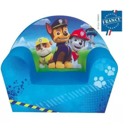 Fauteuil Club en Mousse Pat Patrouille pour Enfant