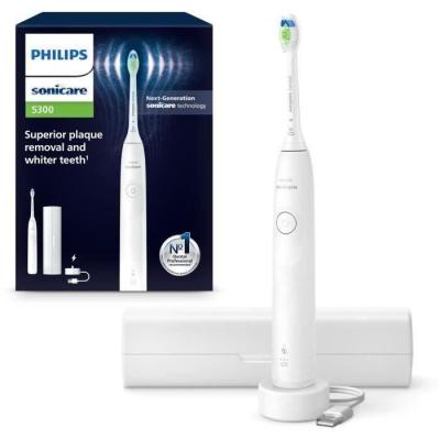 Brosse à dents Philips Sonicare Serie 5300 - Blanche