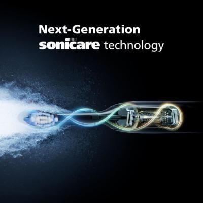 Brosse à dents électrique PHILIPS Sonicare HX7429/02 Noire & Blanche
