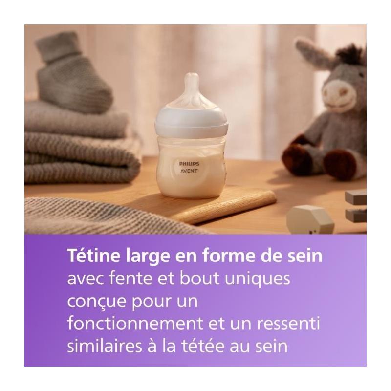 Découvrez le coffret Philips Avent Natural 3.0 - Biberon 125ml + Sucette Ultra Air
