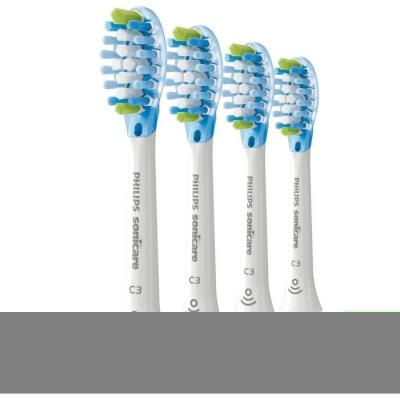 Lot de 4 têtes de brosse - PHILIPS - HX9044/87 - C3 blanc