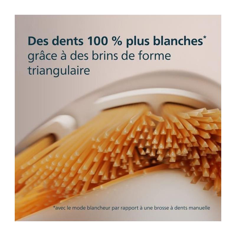 Lot de 4 têtes de brosse Philips HX9094/87 - A3 blanc