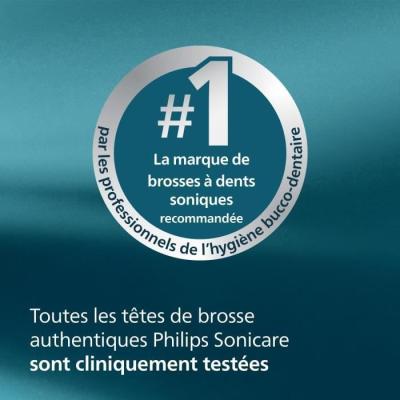 Ensemble de 6 têtes de brosse Philips HX6016/87 - Blanc C1