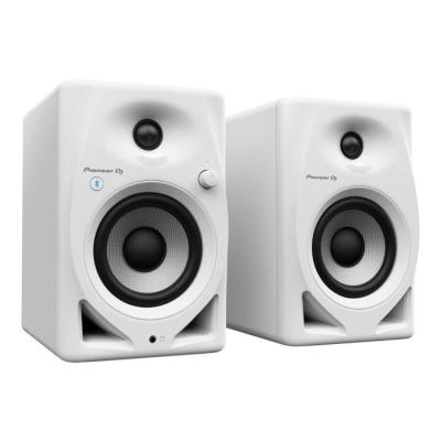 Enceintes de monitoring Pioneer DJ DM-40D-BT-W - Bluetooth - Blanc