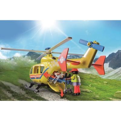 Hélicoptère de secours PLAYMOBIL 71203 - Sauvez la ville avec les Secouristes!
