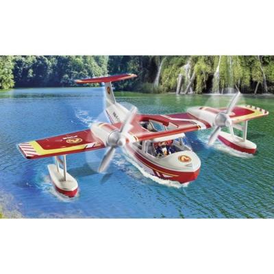 Jouet Hydravion Pompiers Playmobil 71463 - Univers Miniature