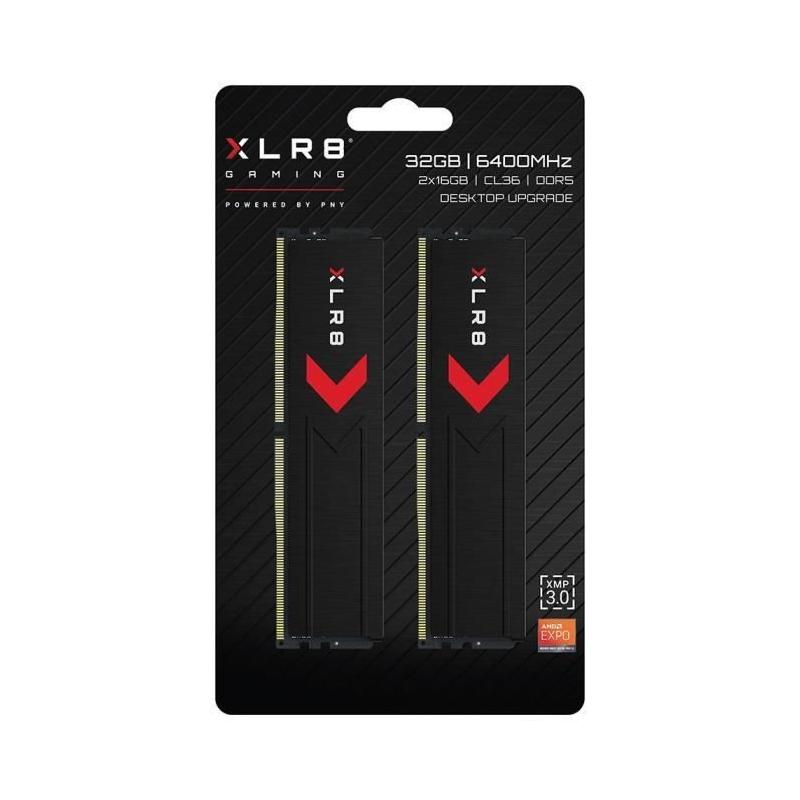Kit de mémoire PNY XLR8 Gaming DDR5 32GB (2x16GB) 6400MHz CL36