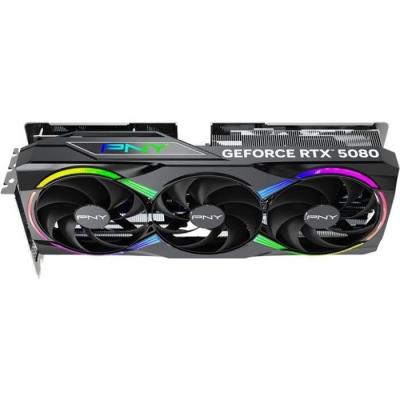 Carte Graphique PNY GeForce RTX 5080 16Go ARGB - Performances incroyables