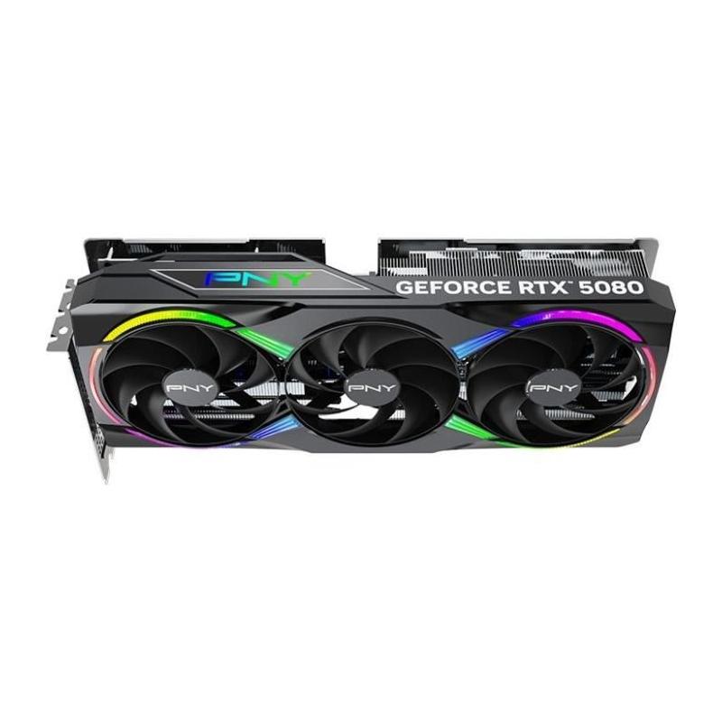 Carte Graphique PNY GeForce RTX 5080 16Go ARGB - Performances incroyables