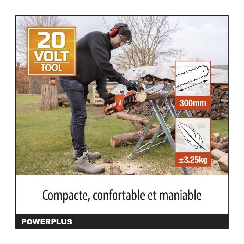 Tronçonneuse 20V 30cm: l'outil idéal pour élaguer efficacement