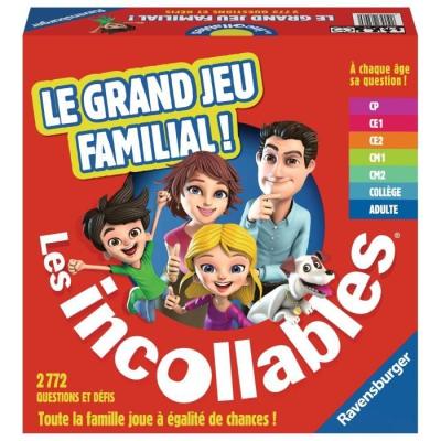 Jeu de Quiz Les Incollables : Le grand jeu familial pour petits et grands