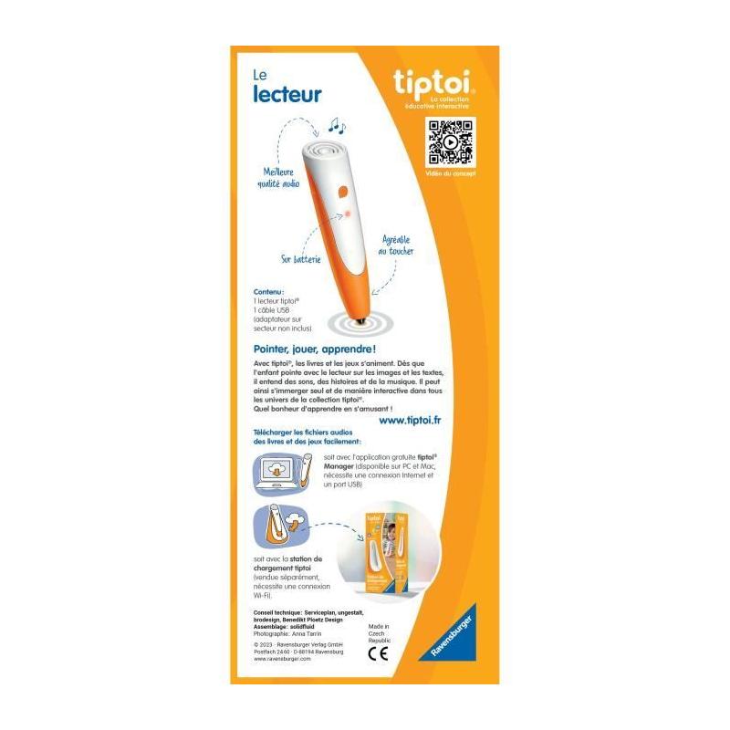Découvrez le stylo interactif tiptoi pour les petits dès 2 ans !