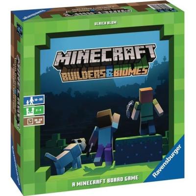 Jeu de société Minecraft Builders & Biomes par Ravensburger