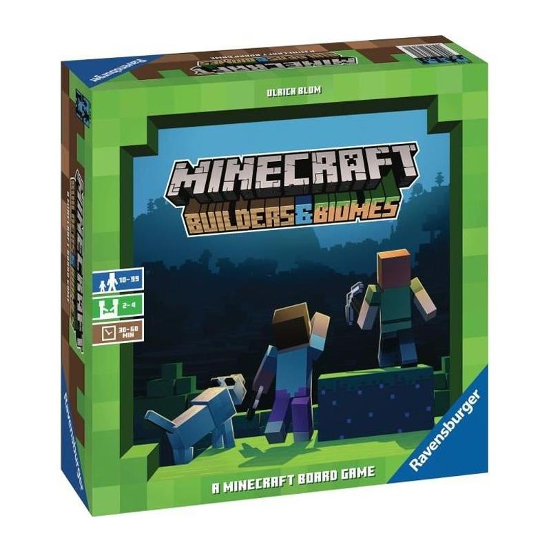 Jeu de société Minecraft Builders & Biomes par Ravensburger