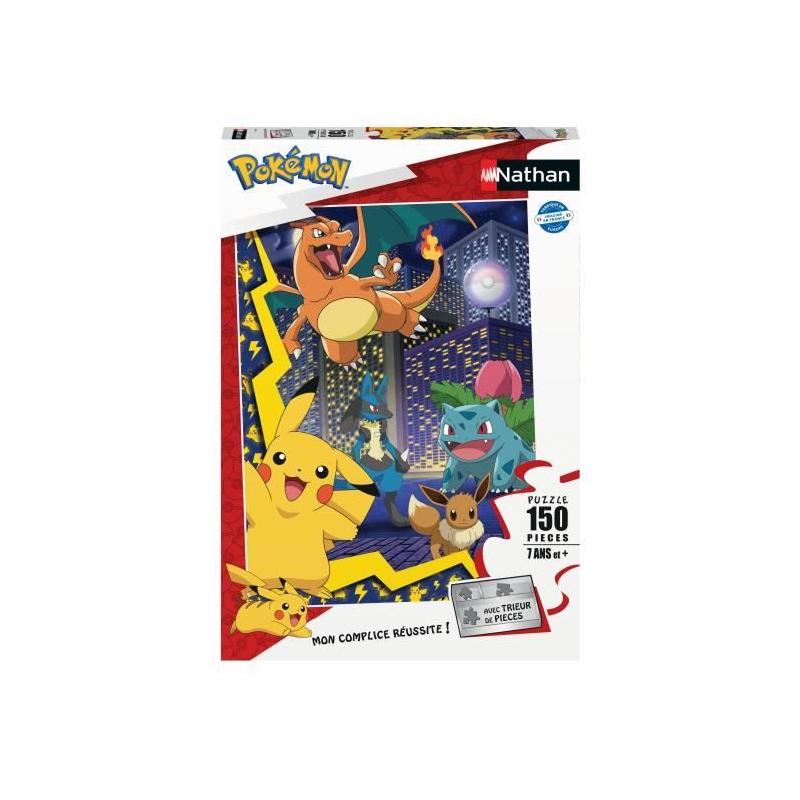 Puzzle 150 pièces La ville des Pokémon Nathan