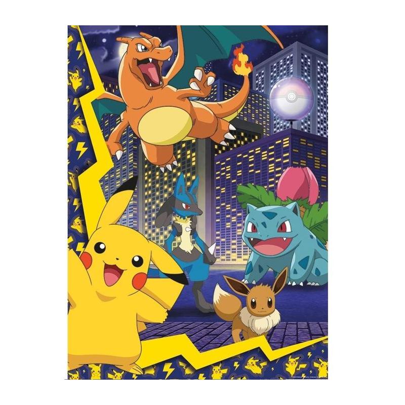 Puzzle 150 pièces La ville des Pokémon Nathan