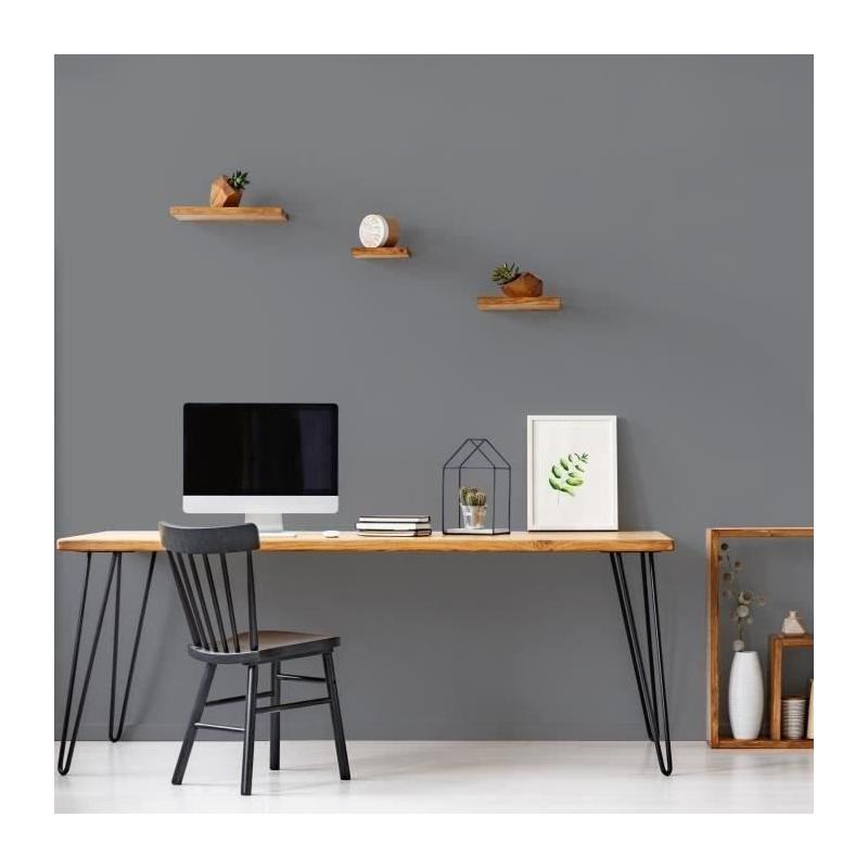 Peinture Velours Gris Ardoise pour Murs, Boiseries et Radiateurs