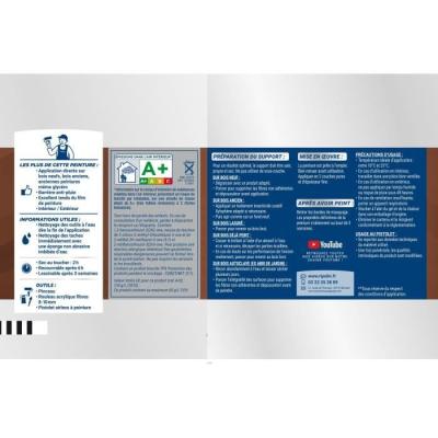 Peinture pour Bois Ripolin - Ultra-couvrante et Résistante aux Intempéries