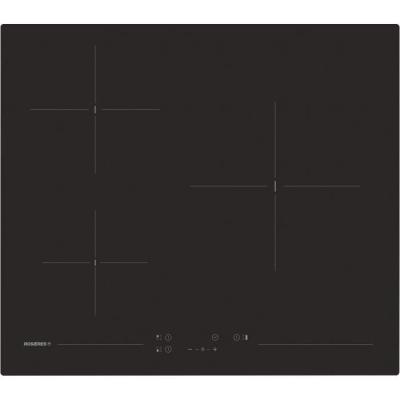 Table de cuisson vitrocéramique - ROSIERES - Commandes tactiles - 3 feux