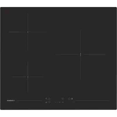 Table de cuisson vitrocéramique - ROSIERES - Commandes tactiles - 3 feux