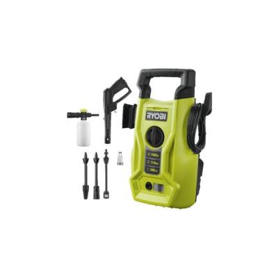 Nettoyeur haute pression 1400W - 110 bars - 390L - flexible 5m - lances vario & turbo - buse détergent