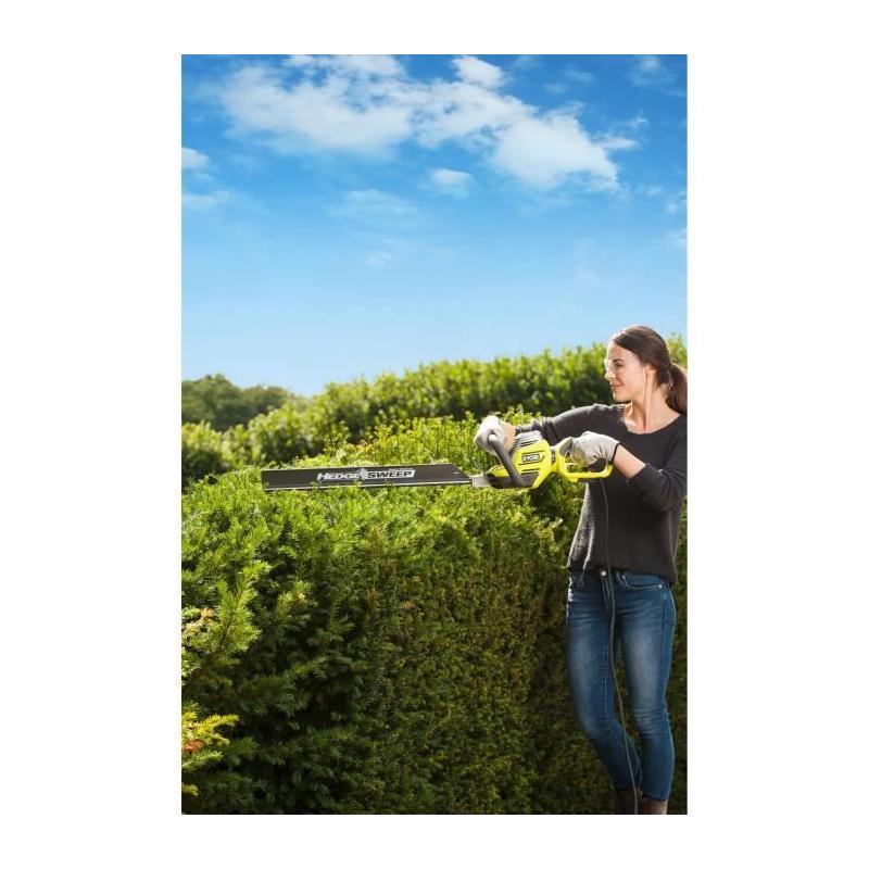 Taille-haies électrique filaire 800 W RYOBI RHT8165RL - Performance et précision
