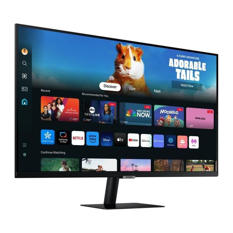 Écran PC Samsung Smart Monitor M5 CM500 32'' FHD VA HDR10 Noir