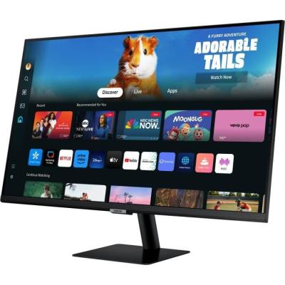 Écran PC Samsung Smart Monitor M5 CM500 32'' FHD VA HDR10 Noir