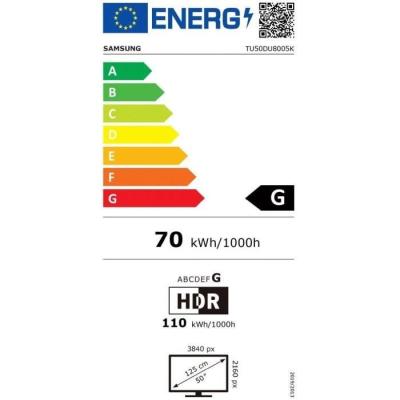 TV LED 50 Samsung 50DU8005 - 4K UHD HDR Smart TV