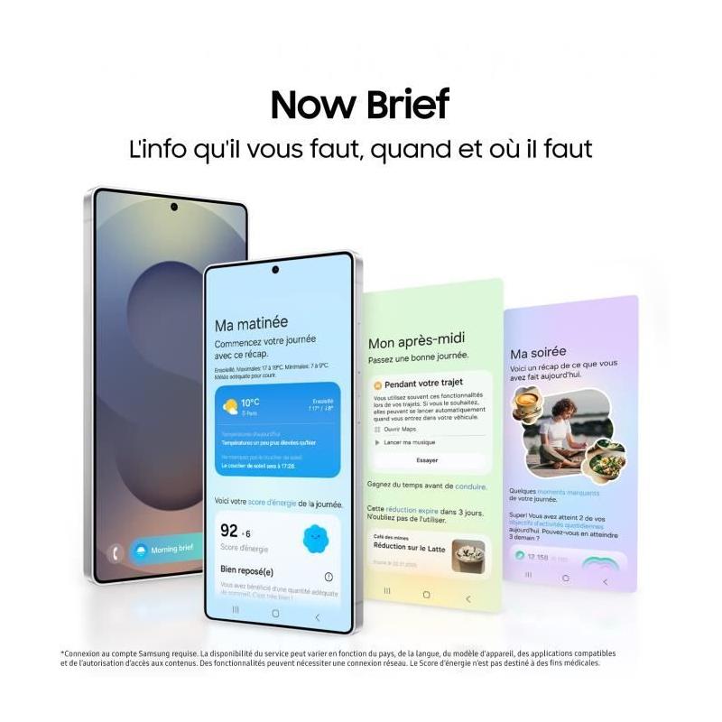 Smartphone Samsung Galaxy S25 Ultra AI 256 Go Gris Titane