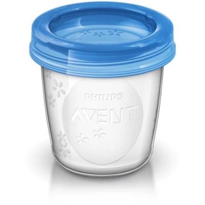 Pots de conservation Philips Avent 180ml - Lait maternel