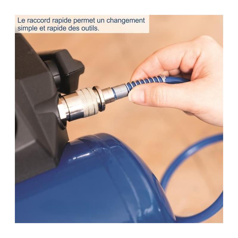 Compresseur 6L puissant - HC06 - Scheppach