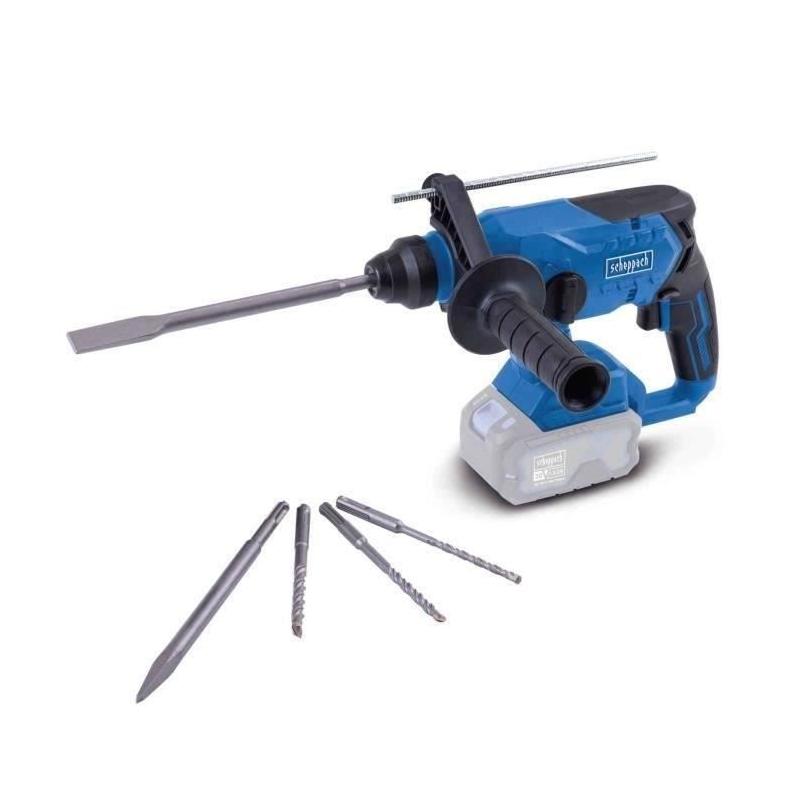 Perforateur burineur sans fil SCHEPPACH 20V - puissant et polyvalent