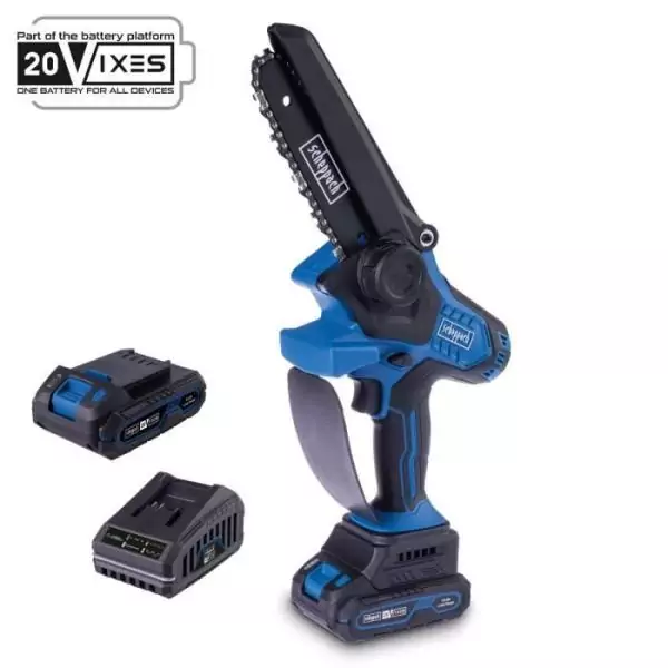 Tronçonneuse / élagueuse sans fil BC-PS150-X + Set batterie 2Ah + chargeur - SCHEPPACH