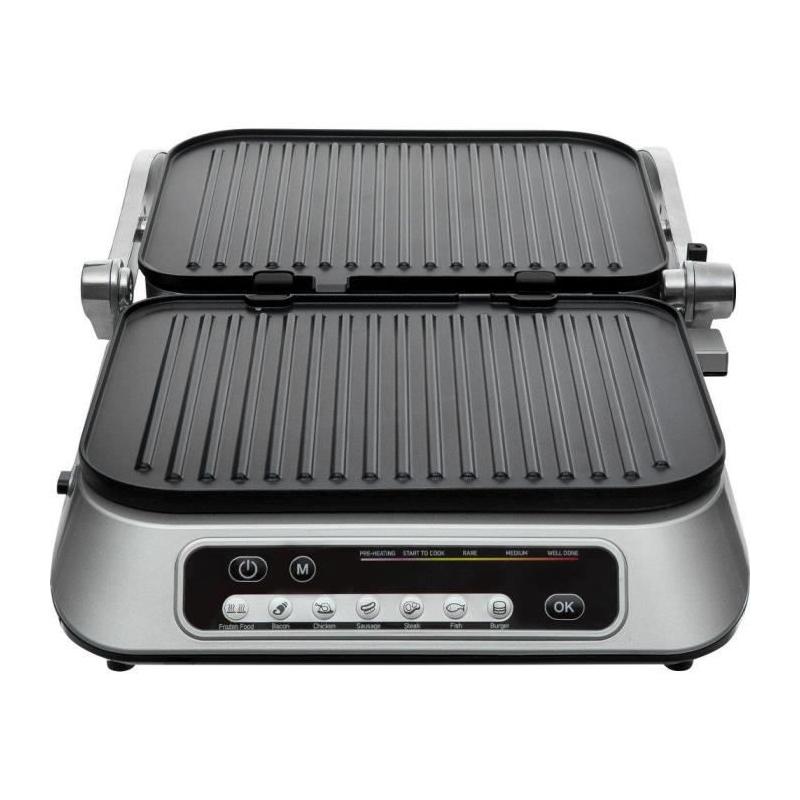 Plancha Sencor SBG6031SS: Cuisson rapide en argent