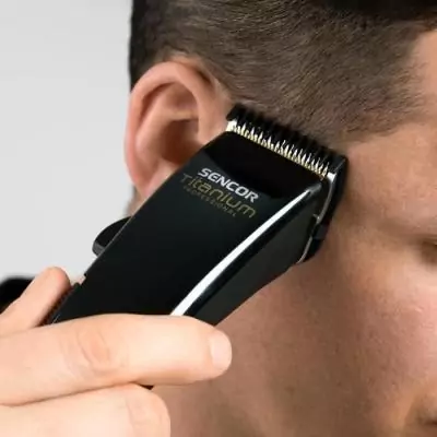 Tondeuse à cheveux Sencor SHP 8400BK - Coupe parfaite à domicile!