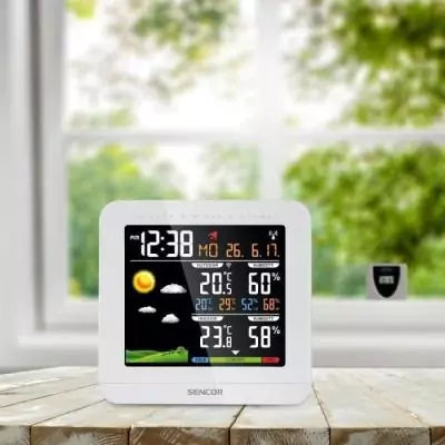 Station météo sans fil Sencor - Prévisions précises - SWS 5600 Station météo sans fil Sencor - Prévisions précises - SWS 5600