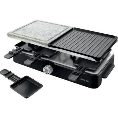 Appareil à raclette Sencor SBG 0260BK - Plancha de table efficiente