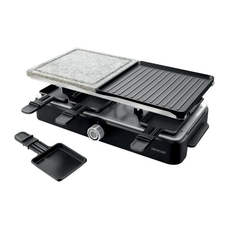 Appareil à raclette Sencor SBG 0260BK - Plancha de table efficiente