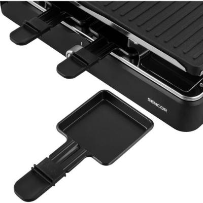 Appareil à raclette Sencor SBG 0260BK - Plancha de table efficiente