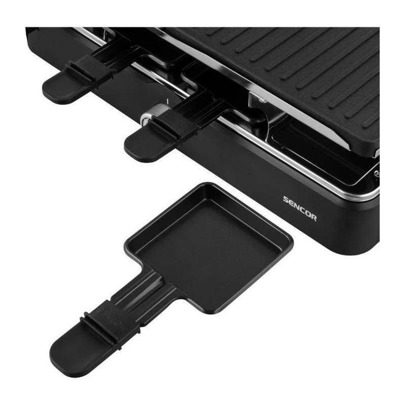 Appareil à raclette Sencor SBG 0260BK - Plancha de table efficiente