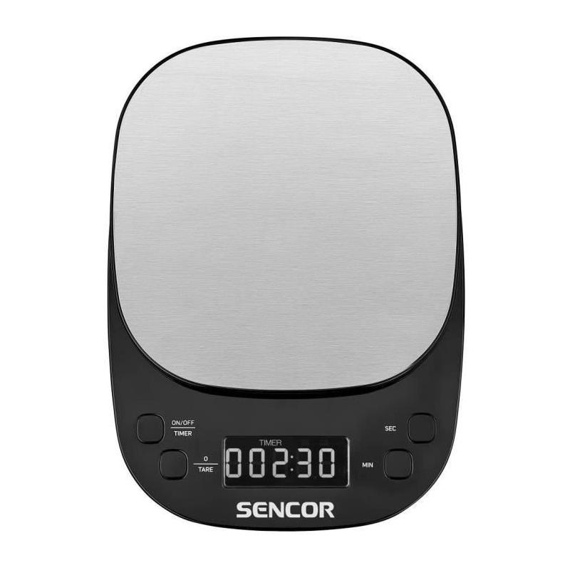 Balance de cuisine Sencor SKS 0804BK - Précision et élégance