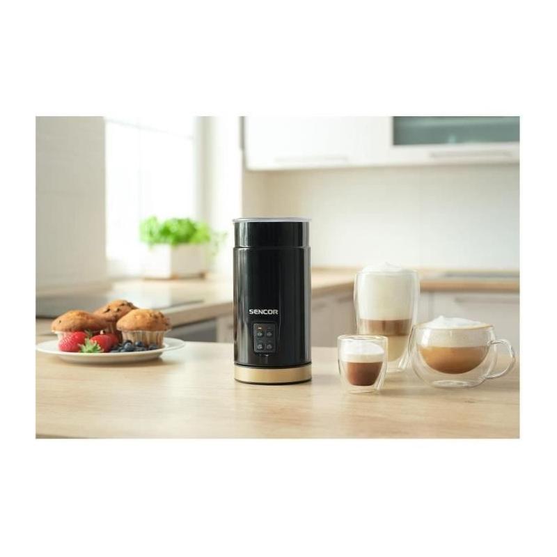 Mousseur à lait Sencor - SMF 2031BK: L'outil parfait pour des boissons crémeuses