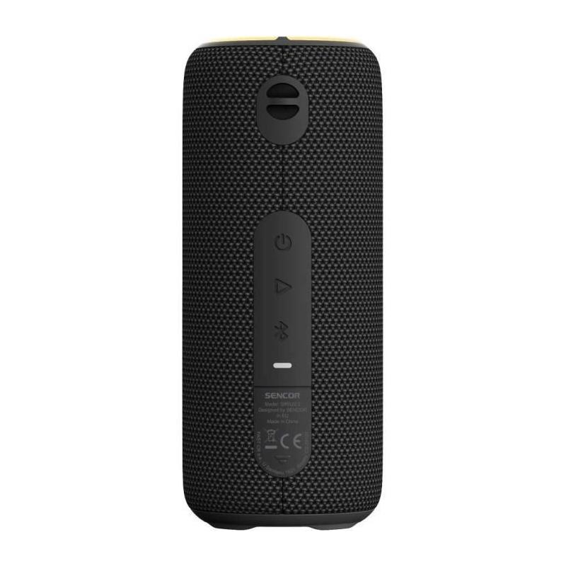 Enceinte Bluetooth Sencor SIRIUS 2 BLACK - Son nomade puissant
