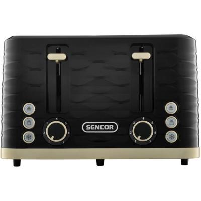 Dégustez vos tartines avec style - Grille-pain SENCOR STS 7551BK