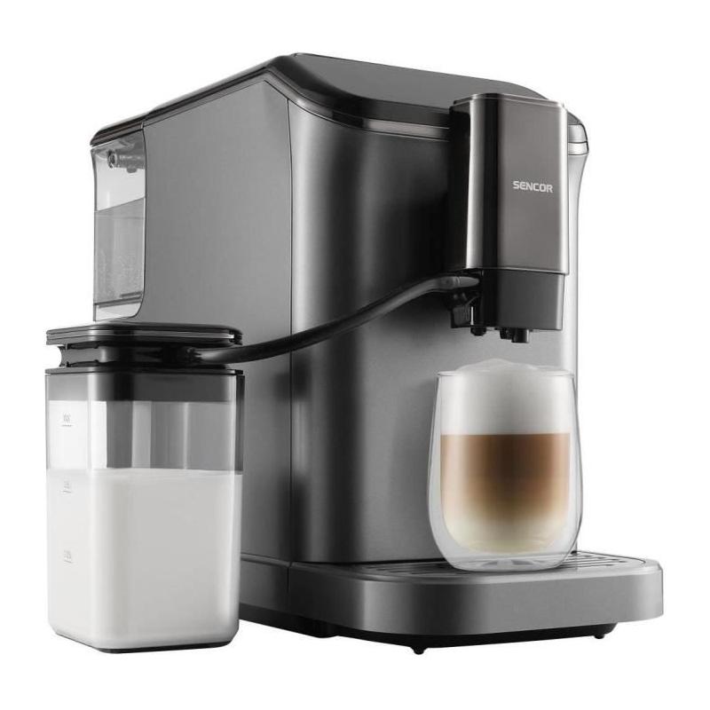 Machine à expresso Sencor - SES 8500BK : Café parfait en un instant