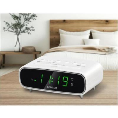 Radio-réveil Sencor SRC 2600 W - Réveillez-vous en toute élégance!