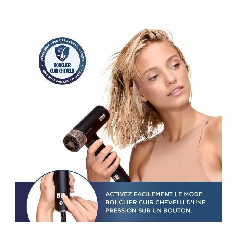 Sèche-cheveux Shark HD731EU - 1750 W: Vitesse et Style en 3-en-1